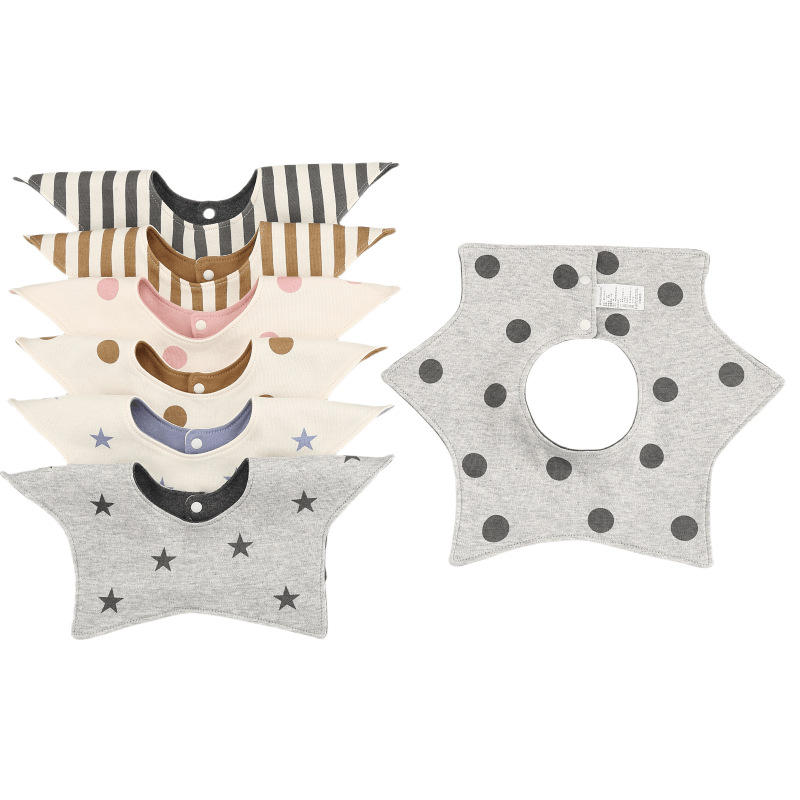 BB008 Baby Drool Star Bib