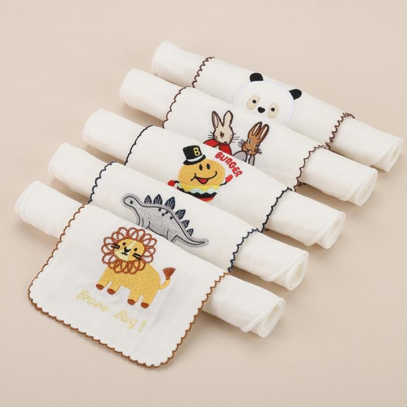BB013 High-Density Cotton Muslin Baby Sweat Absorbent Cloth