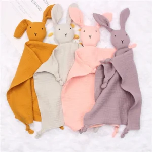 Wholesale Muslin Baby Security Blanket Manufacturer