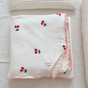 Premium Minky Muslin Cotton Baby Blanket Supplier