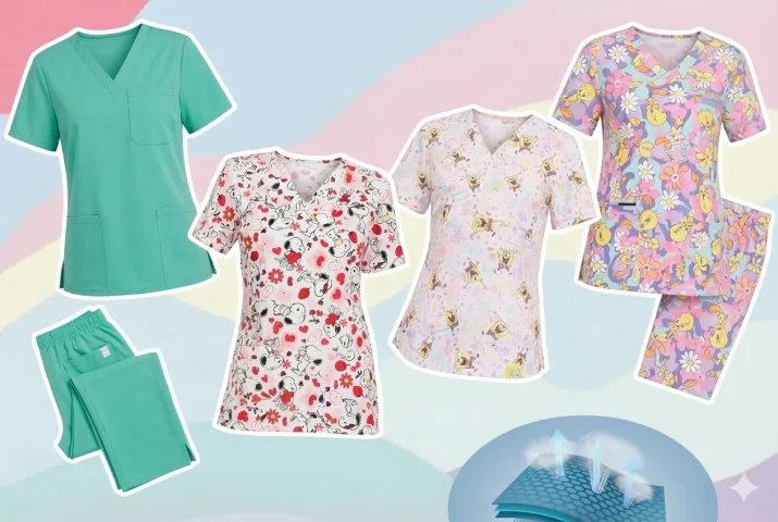Vibrant Medical Wear Style Meets Function